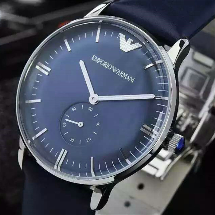 阿瑪尼Armani 男款石英錶原裝進口石英機芯精鋼錶殼
