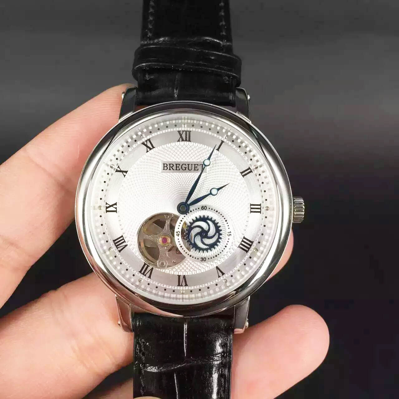 寶玑原裝82S5進口機芯獨特秒錶設計