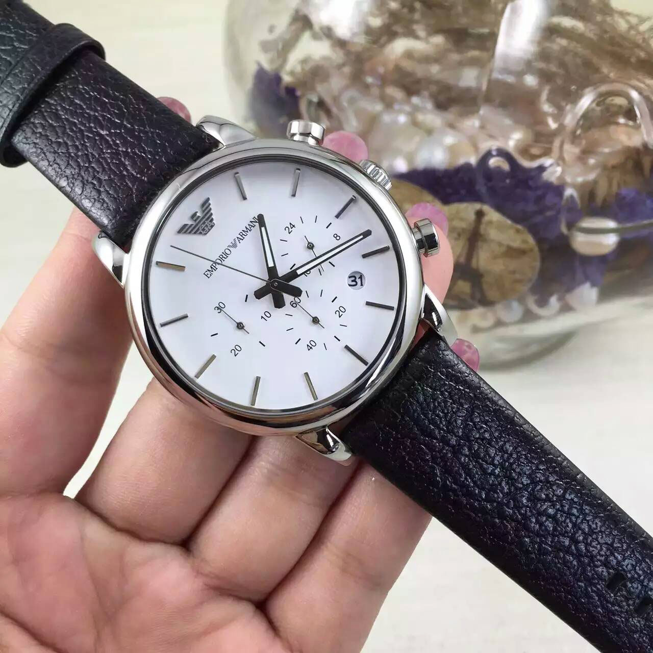歐米茄 Omega 星座雙鷹天文臺自動機械計時男錶橡膠錶帶