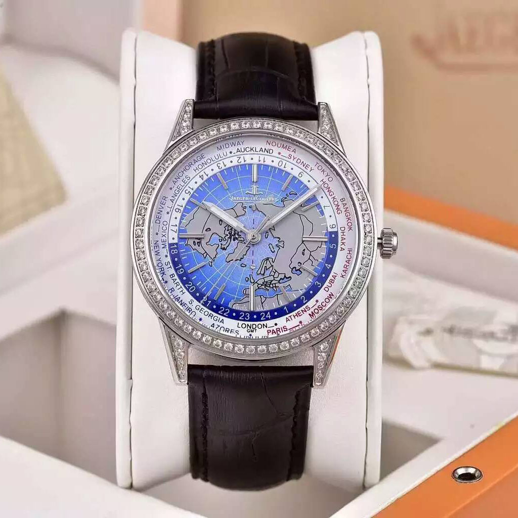 積家 Jaeger-LeCoultre圓形腕錶Geophysics Universal Time地球物理天文臺世界時間腕錶