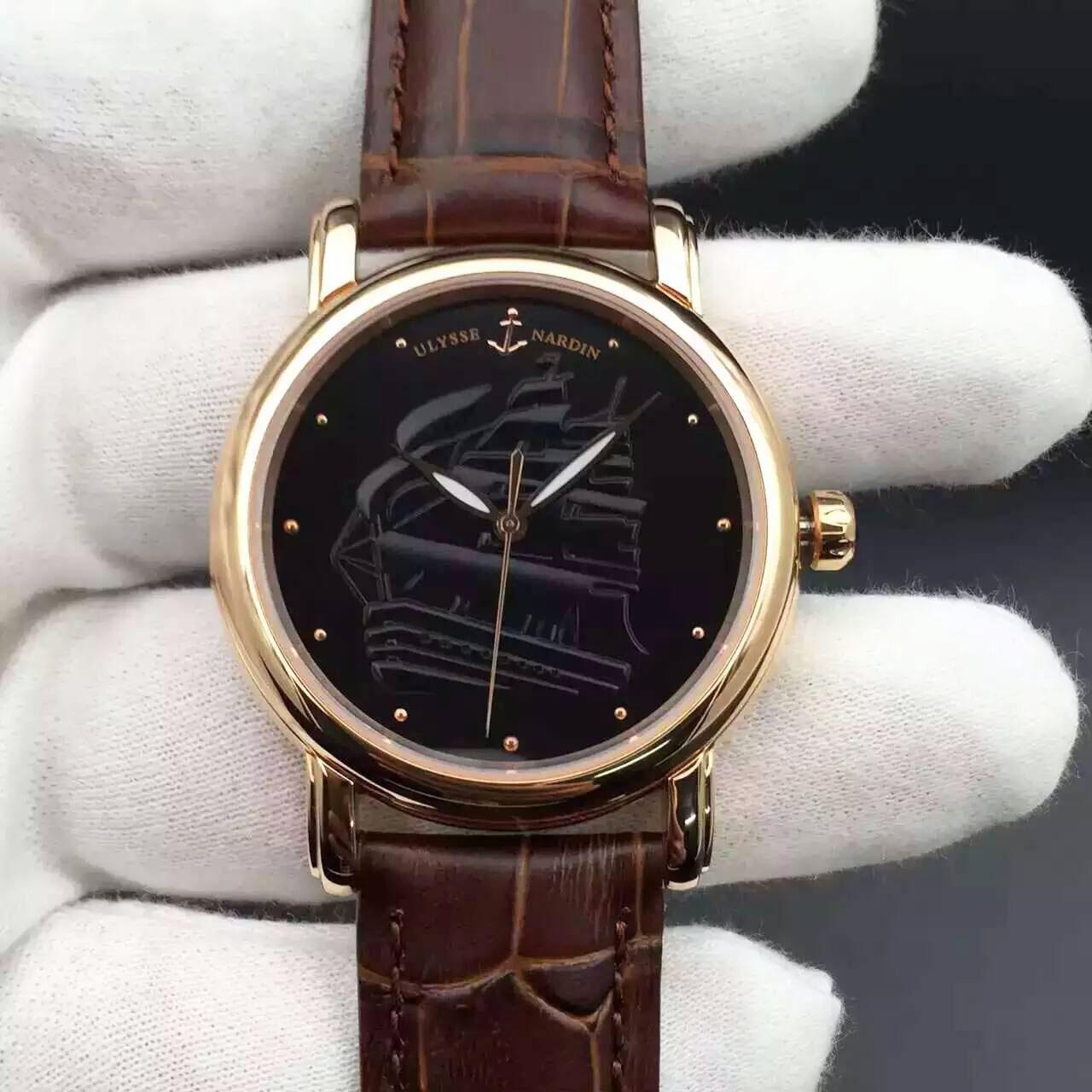 雅典 Ulysse Nardin 男士高級腕錶 搭載 ETA2824機芯