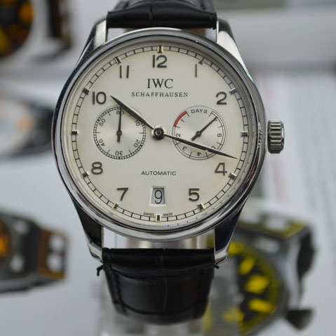 萬國 IWC 葡萄牙系列7日鏈長動力IW500107自動機械錶