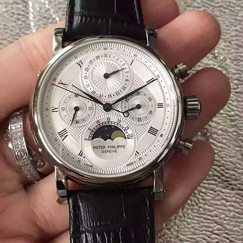 百達翡麗 Patek Philippe 多功能計時腕錶 搭載7750手動上鏈機芯