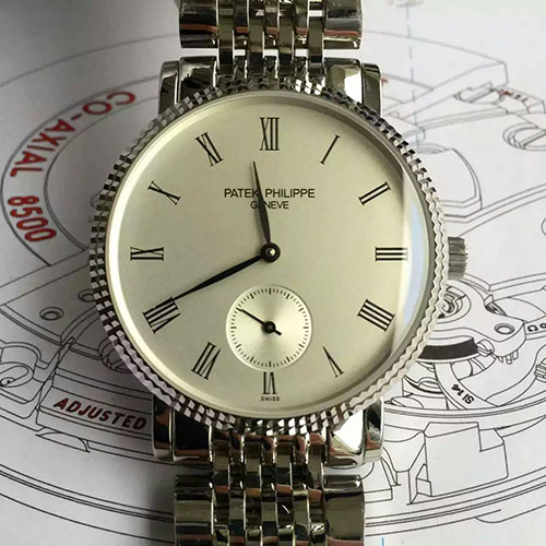 百達翡麗 Patek Philippe 古典系列男士腕錶 搭載原裝進口Cal215PS手動機械機芯