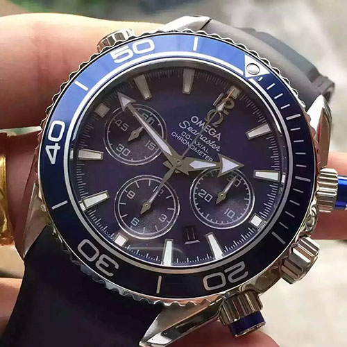 歐米茄 Omega 海馬系列自動機械計時男錶 搭載7750機芯