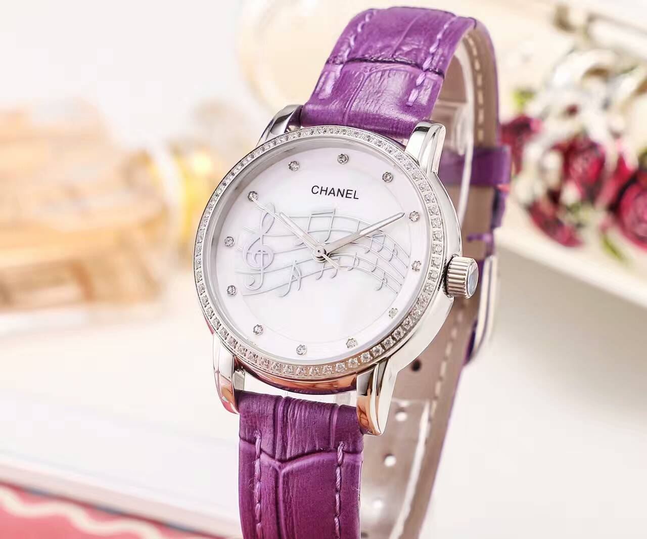 香奈爾 Chanel J12系列陶瓷帶鑽機械中性錶