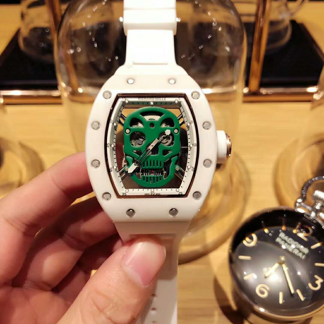 理查德米勒 RichardMille RM052 陶瓷霸氣骷髅盤系列腕錶
