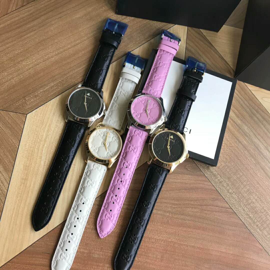 古馳 Gucci G-TIMELESS 系列皮帶款女士手錶