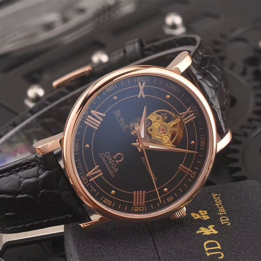 歐米茄男士機械腕錶搭載全自動機械機芯鍍膜耐磨玻璃鏡面直徑42mm厚度12mm