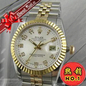 勞力士日誌型蠔式恒動系列18K金自動腕錶