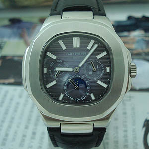 貴族手錶 百達翡麗橡膠錶帶 全自動機械機芯 實心精鋼機殼 男錶02