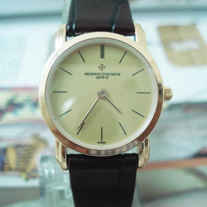 V11233 江詩丹頓精鋼日本石英女錶玫瑰金腕錶