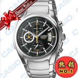 卡西歐手錶經典設計,精心設計,經典款式,EF-512D-1AVDF