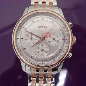 歐米茄手錶 品質男士手錶 海馬 自動機械男錶6針 背透金機芯