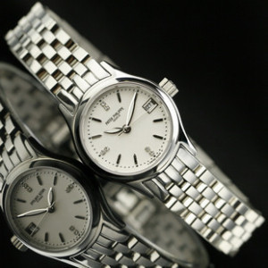 百達翡麗 全精鋼男女錶 日曆顯示 女士手錶 全自動機械錶 情侶錶 ETA2824