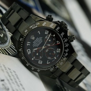 賽車腕錶 勞力士/ROLEX 迪通拿宇宙計型 瑞士全自動機械錶男士手錶 酷黑