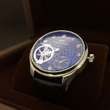 IWC萬國 原裝瑞士機械手錶 精鋼錶殼黑色錶面 高檔男士手錶