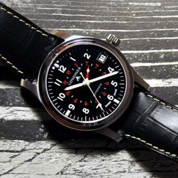 浪琴新款復刻飛行員系列L2.831.4.53.2 男士腕錶 紳士風度