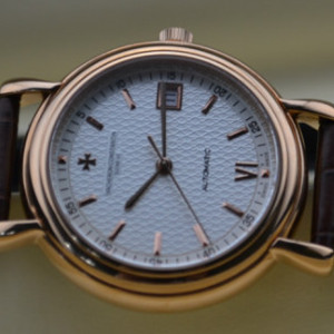江詩丹頓定制版馬爾他系列機械男錶玫瑰金瑞士ETA2824機芯尊貴優雅