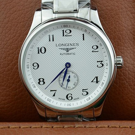 浪琴Longines名匠系列小秒針機械男士商務腕錶 有黑款