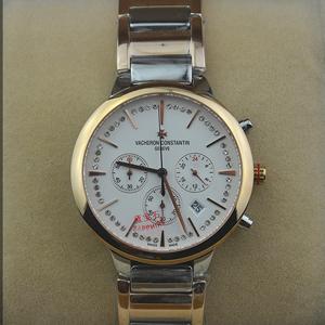 江詩丹頓Vc023480瑞士機芯 6針計時 條丁刻度男士腕錶
