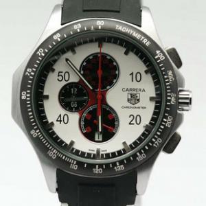 TAG HEUER CARRERA 新款計時碼錶 黑白面時尚腕錶 暢銷款