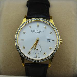 PP百達翡麗男士腕錶真皮錶帶ETA機芯PP288822 錶盤多色