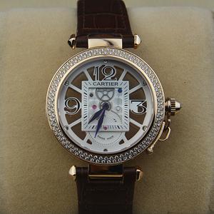 卡地亞Cartier-0542520個性時尚 獨具魅力 男士機械腕錶