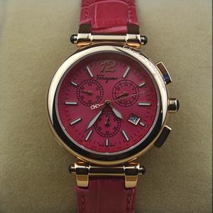 菲拉格慕時尚明星同款 瑞士機芯女士腕錶