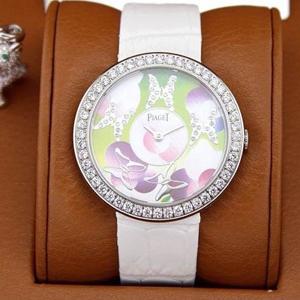 伯爵時尚款 獨特花紋 進口瑞士機芯女士腕錶BJ29938348