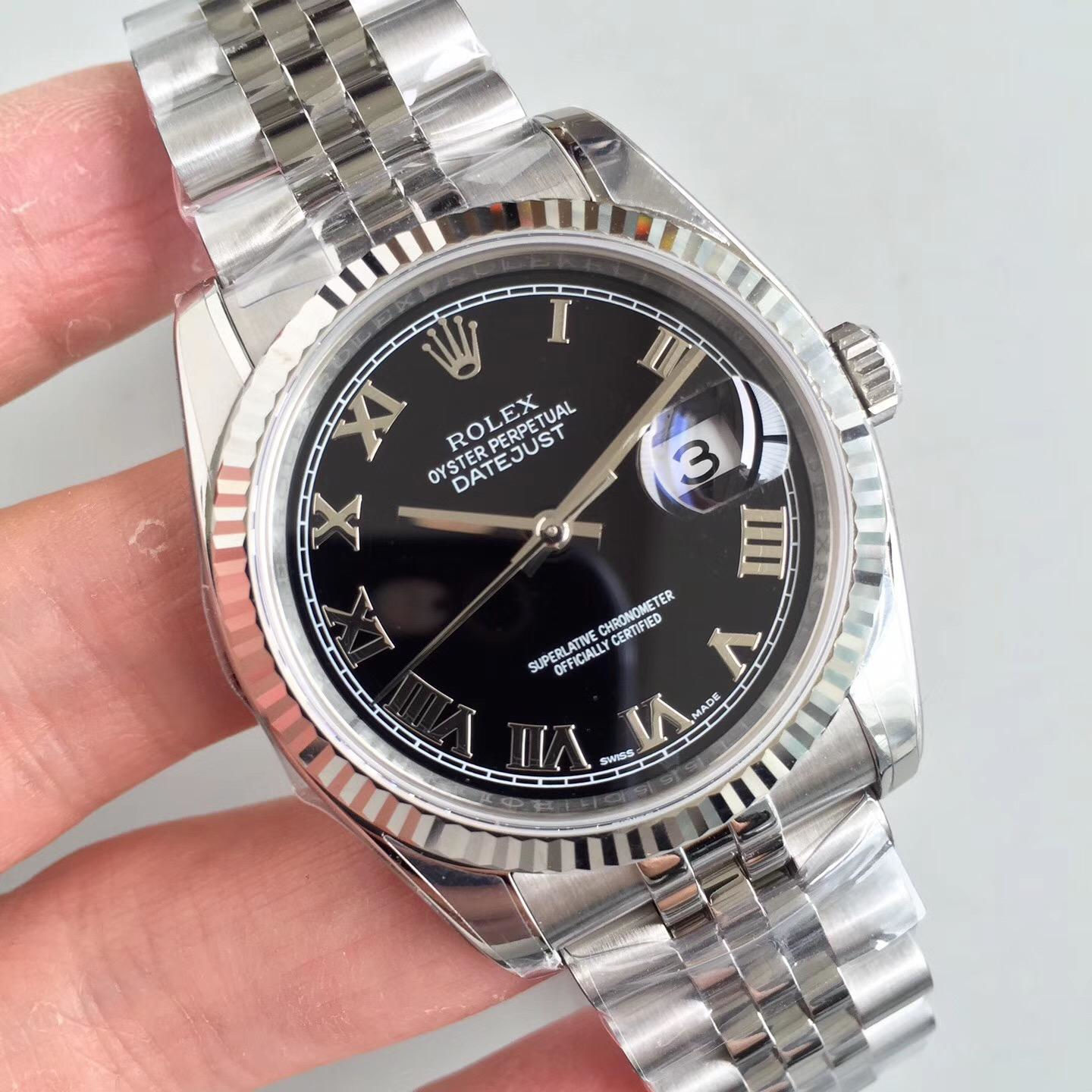 Rolex 勞力士日誌型系列116334-72210 搭載海鷗ETA3135自動機械機芯