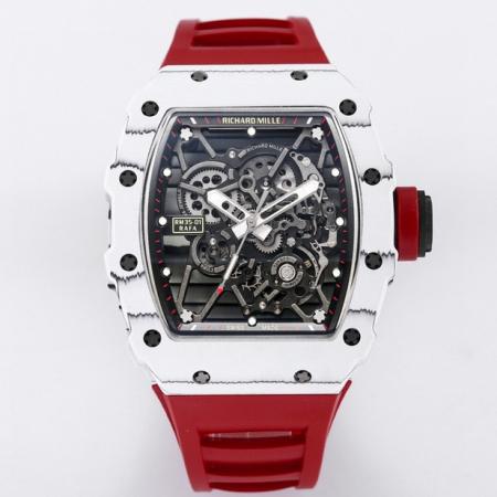 BBR出品 RICHARD MILLE 理查德米勒男士系列RM35-01RAFAEL NADAL碳纖維機械腕表 搭載最新獨家研發原裝RMUL3鏤空一體機芯