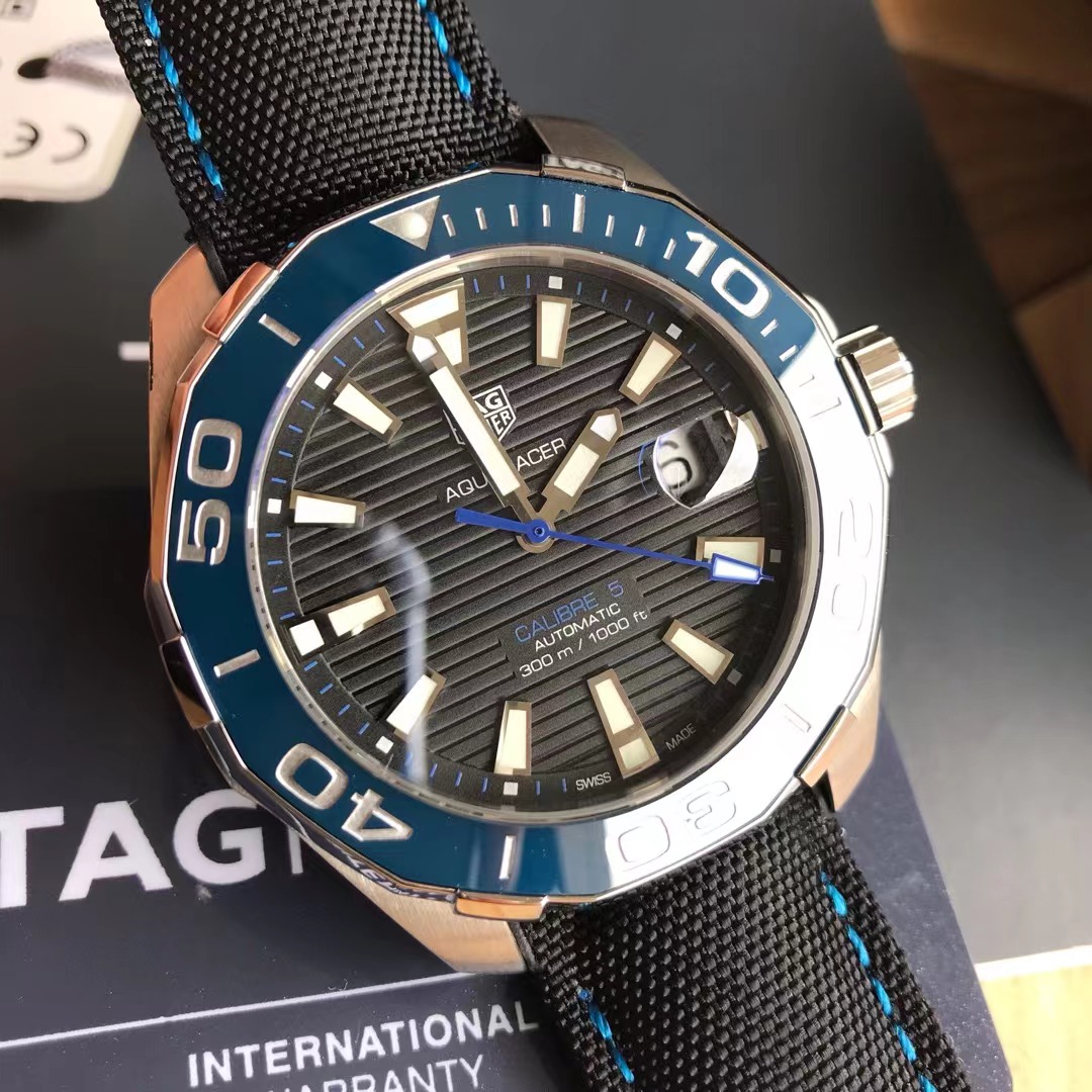 高顏值皮帶款，硬貨。Original Tagheuer,泰格豪雅競潛系列機械表