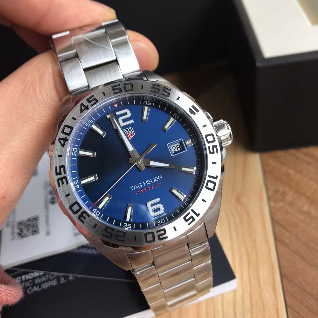 Original Tagheuer,泰格豪雅F1系列 石英表41mm表径