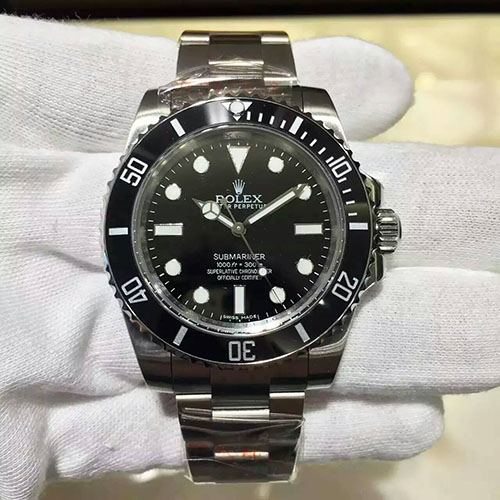 勞力士潜航者型系列114060-97200黑盤腕錶（黑水鬼） 勞力士 Rolex V5S無曆版水鬼