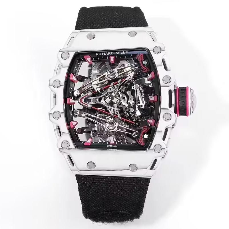 『新表』RICHARD MILLE 理查米爾推出 RM 38-02 Tourbillon Bubba Watson 粉色主題鏤空陀飛輪腕表