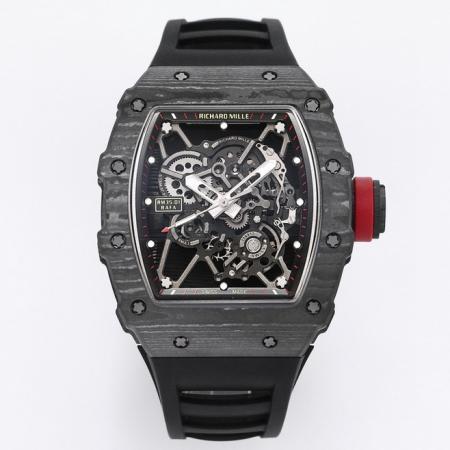 BBR出品 RICHARD MILLE 理查德米勒男士系列RM35-01RAFAEL NADAL碳纖維機械腕表 搭載最新獨家研發原裝RMUL3鏤空一體機芯