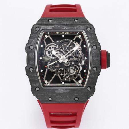 BBR出品 RICHARD MILLE 理查德米勒男士系列RM35-01RAFAEL NADAL碳纖維機械腕表 搭載最新獨家研發原裝RMUL3鏤空一體機芯