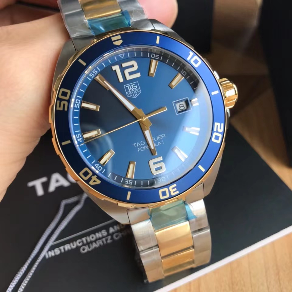 Original Tagheuer,泰格豪雅F1系列 石英表41mm表径