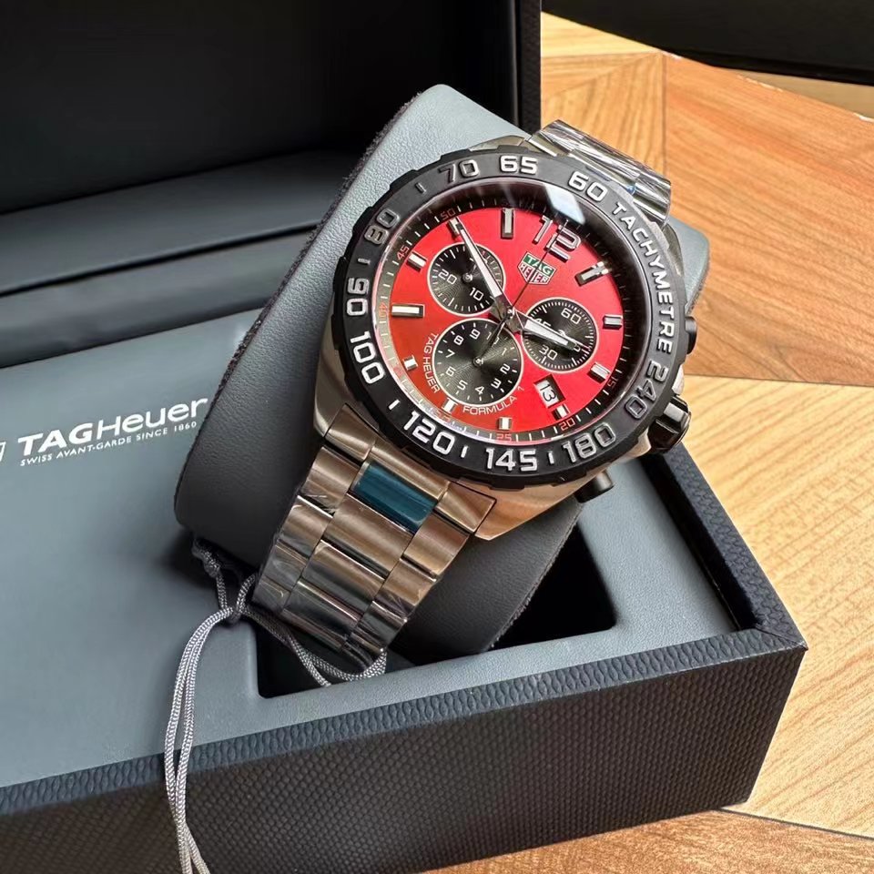 Original Tagheuer,泰格豪雅F1系列 石英表43mm表径