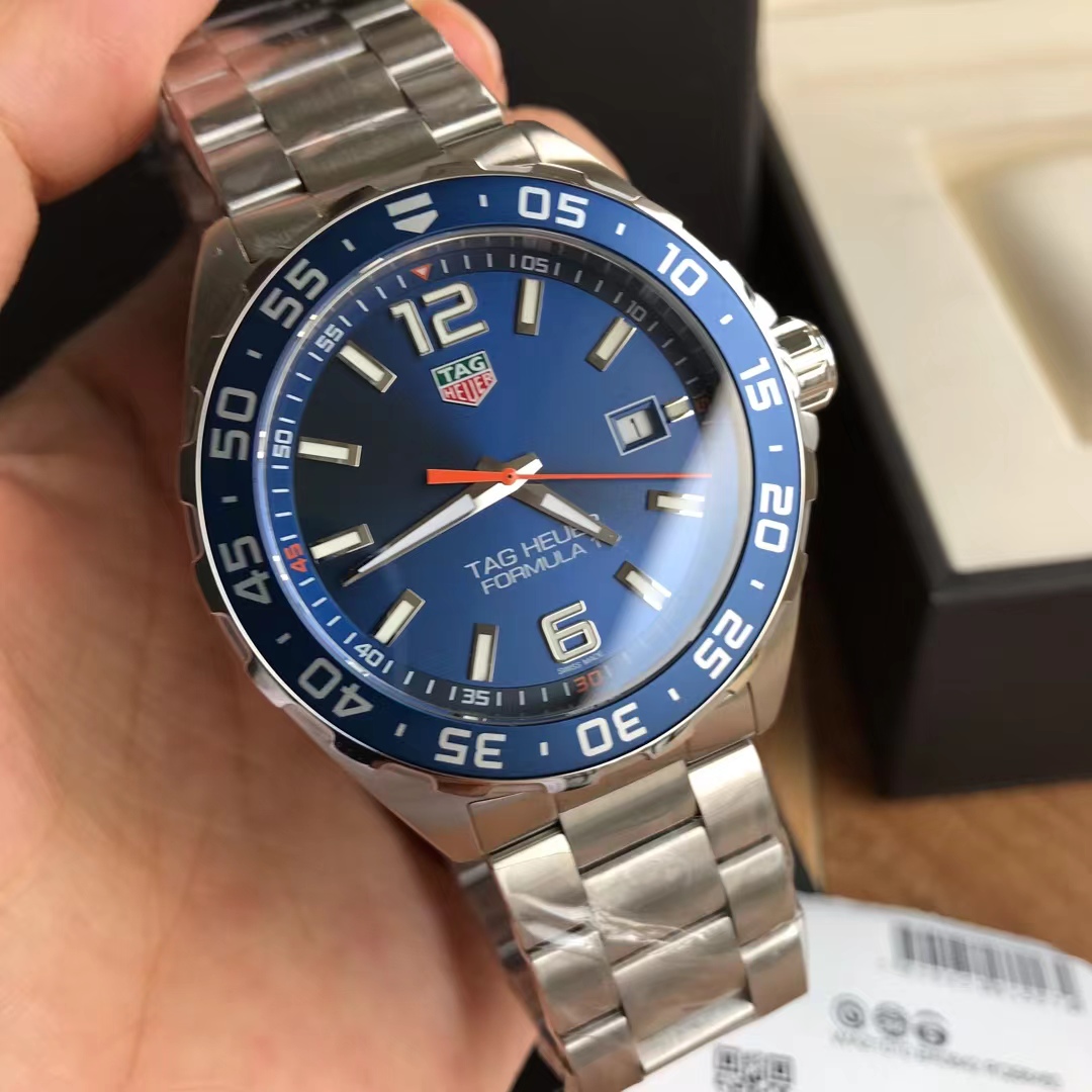 Original Tagheuer,泰格豪雅F1系列 石英表43mm表径