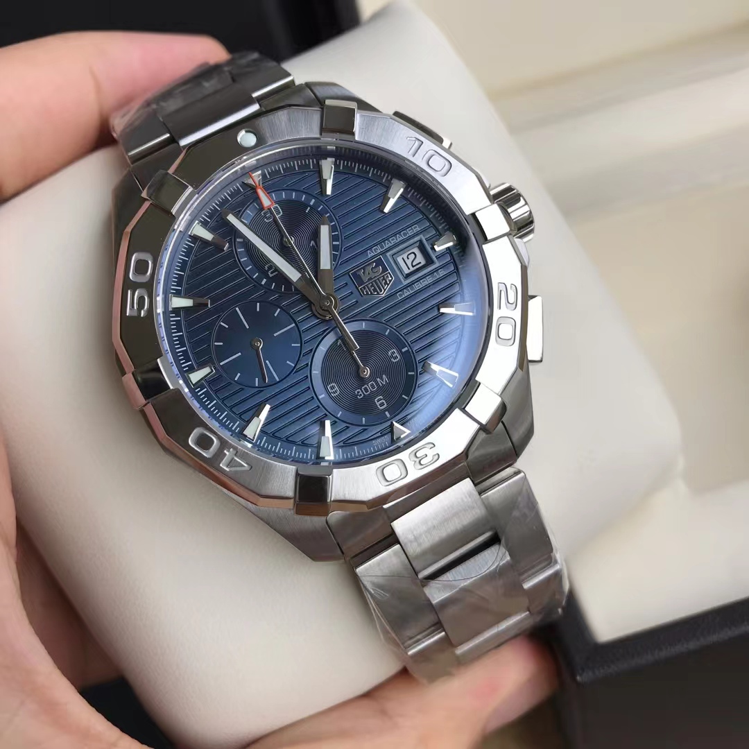 Original Tagheuer 泰格豪雅競潛系列 計時機械表43mm表径