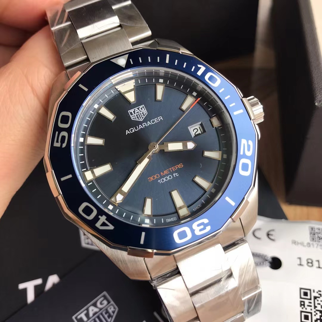 Original Tagheuer,泰格豪雅竞潜系列石英表43mm表径