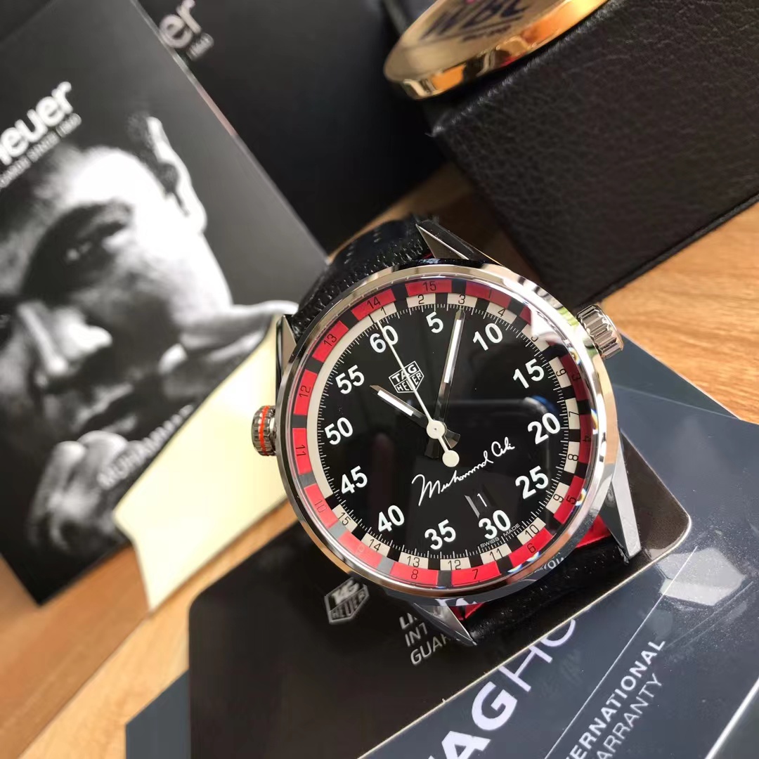 Tagheuer 泰格豪雅卡萊拉系列機械腕表43mm 拳王阿裏紀念款