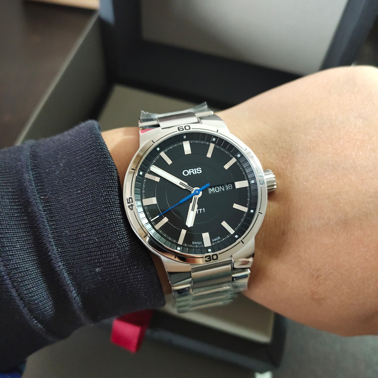 豪利時運動系列 ORIS TT1 腕表尺寸42mm